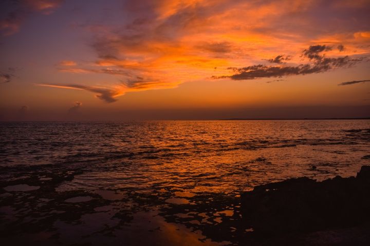 camping con vistas al mar